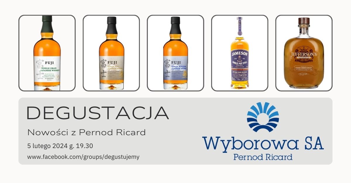 Nowości z Pernod Ricard