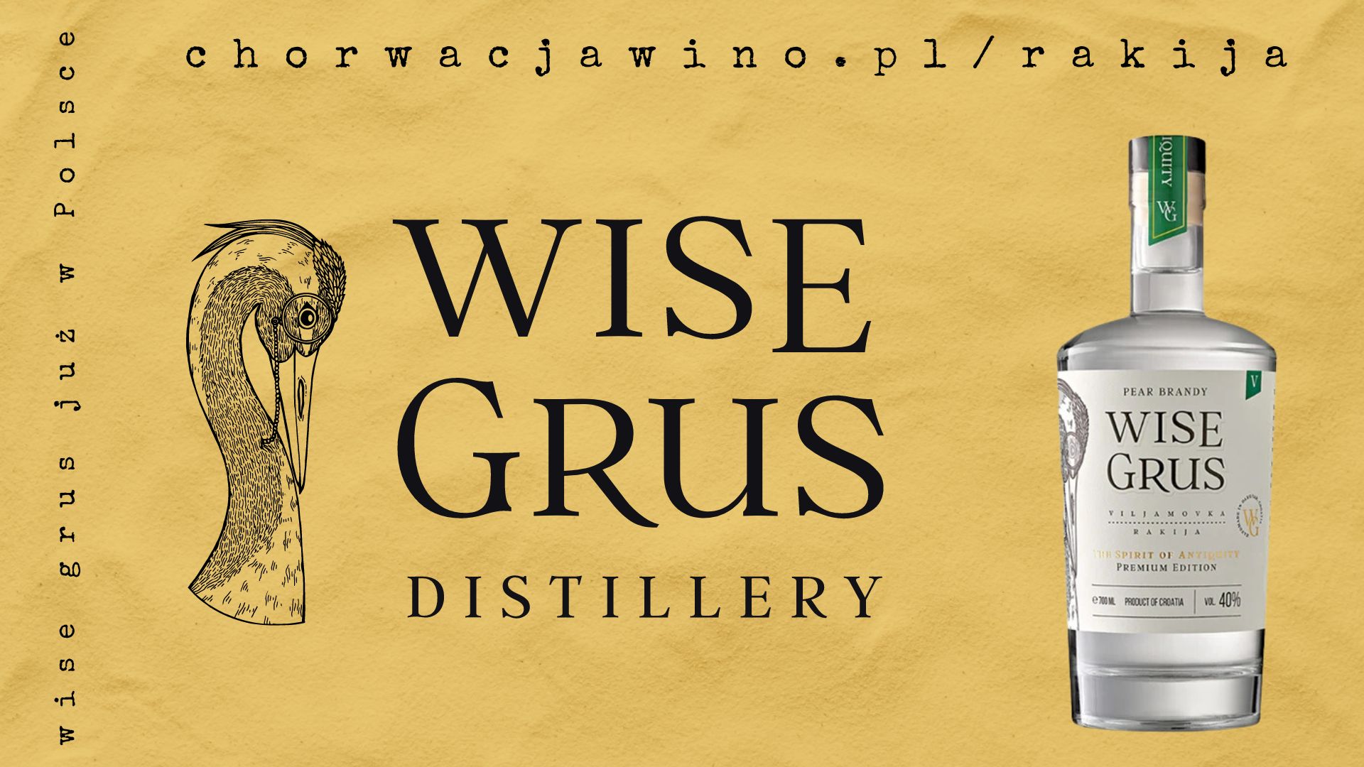 Rakije Wise Grus dostępne w Polsce
