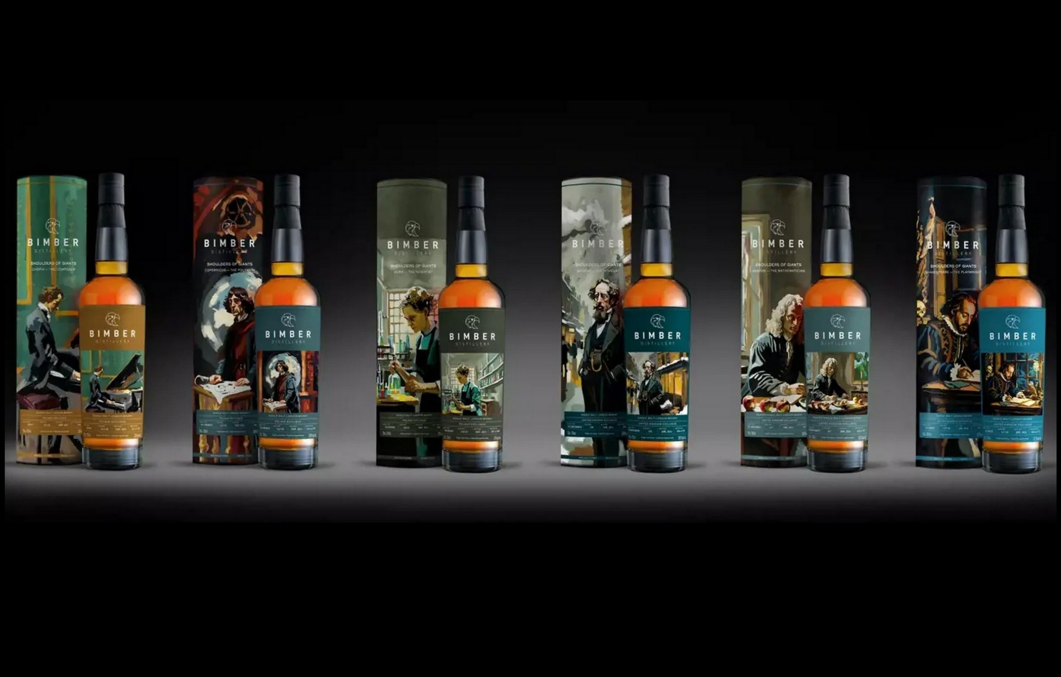 Kopernik, Curie, Chopin – nowe whisky z Bimber Distillery