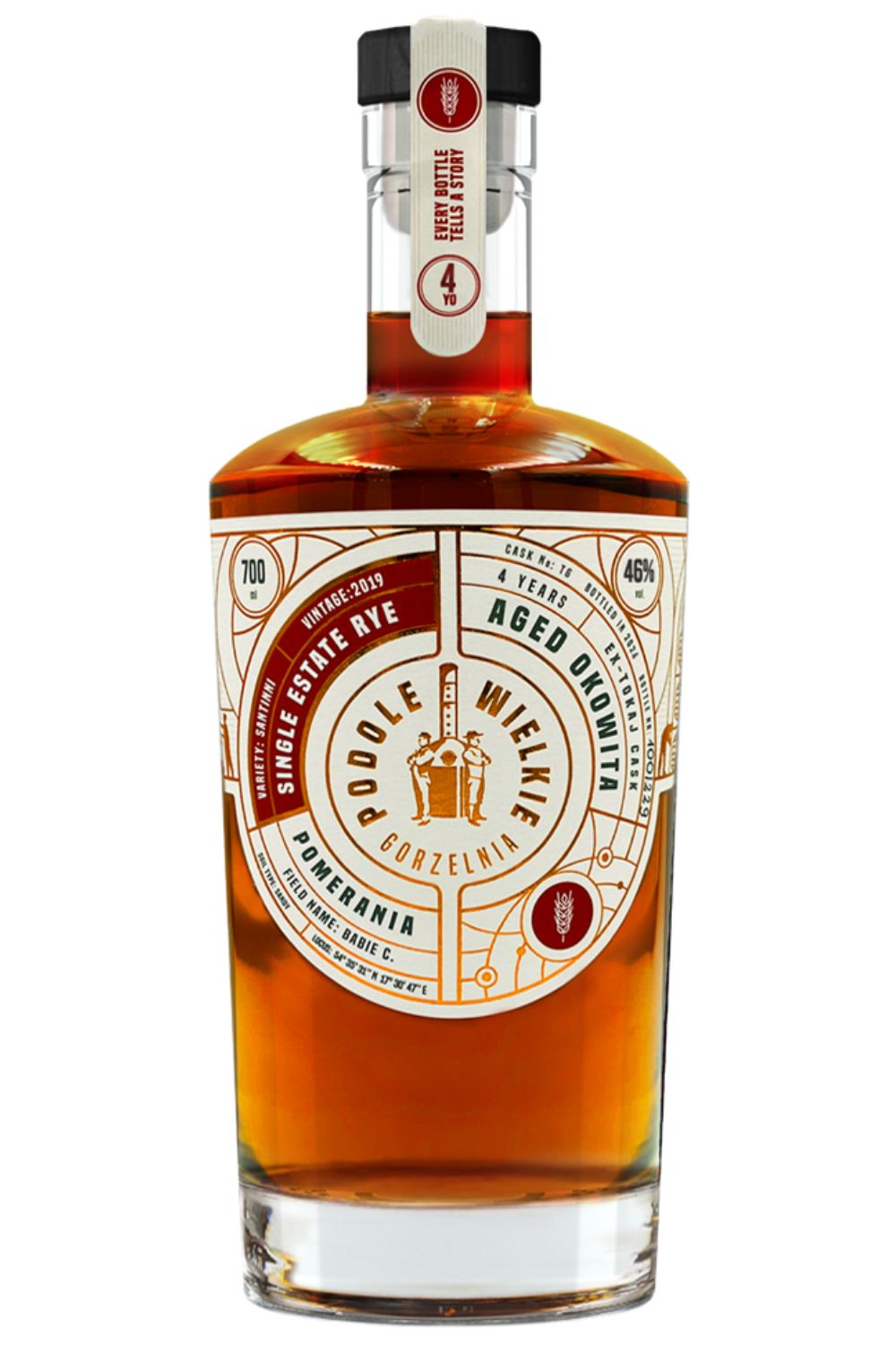 Podole Wielkie Santini Rye 2019 Ex-Tokaj Cask T6