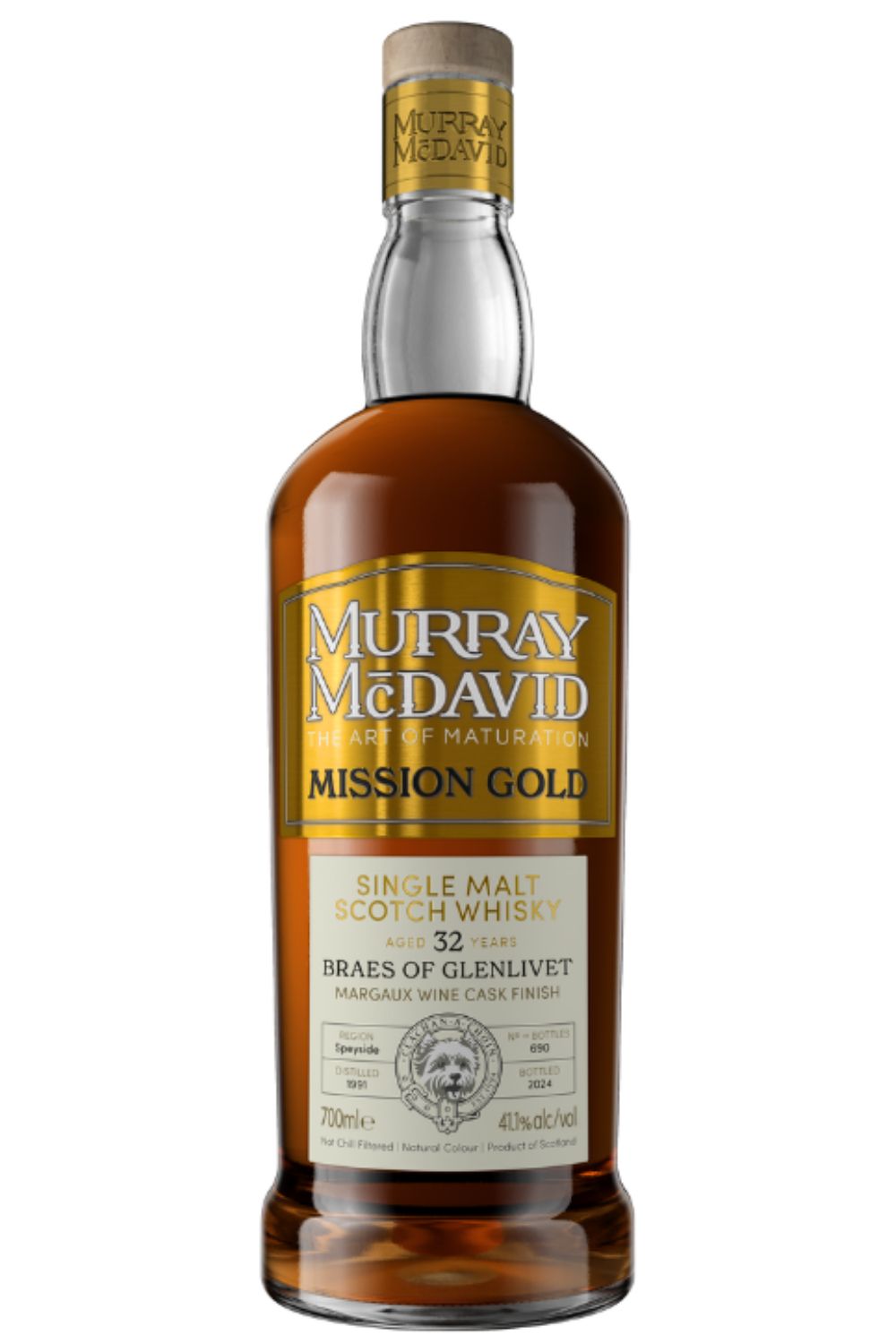 Braes of Glenlivet 1991 32YO Murray McDavid Mission Gold