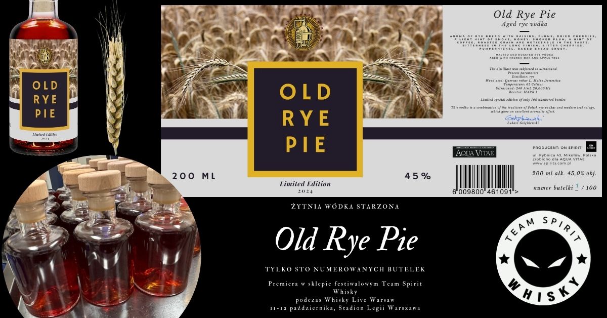 Old Rye Pie na Whisky Live Warsaw