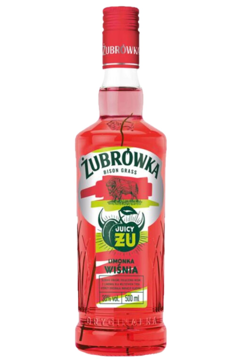 Żubrówka Jucy Żu Limonka Wiśnia