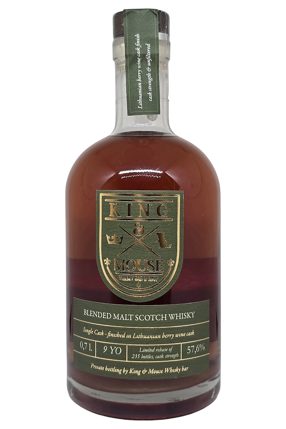 King & Mouse Blended Malt Scotch Whisky 9YO