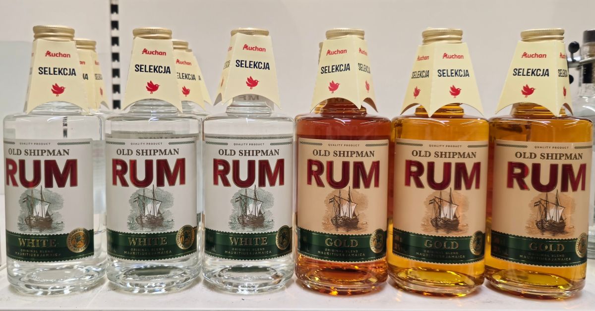 Old Shipman Rum dla Auchan