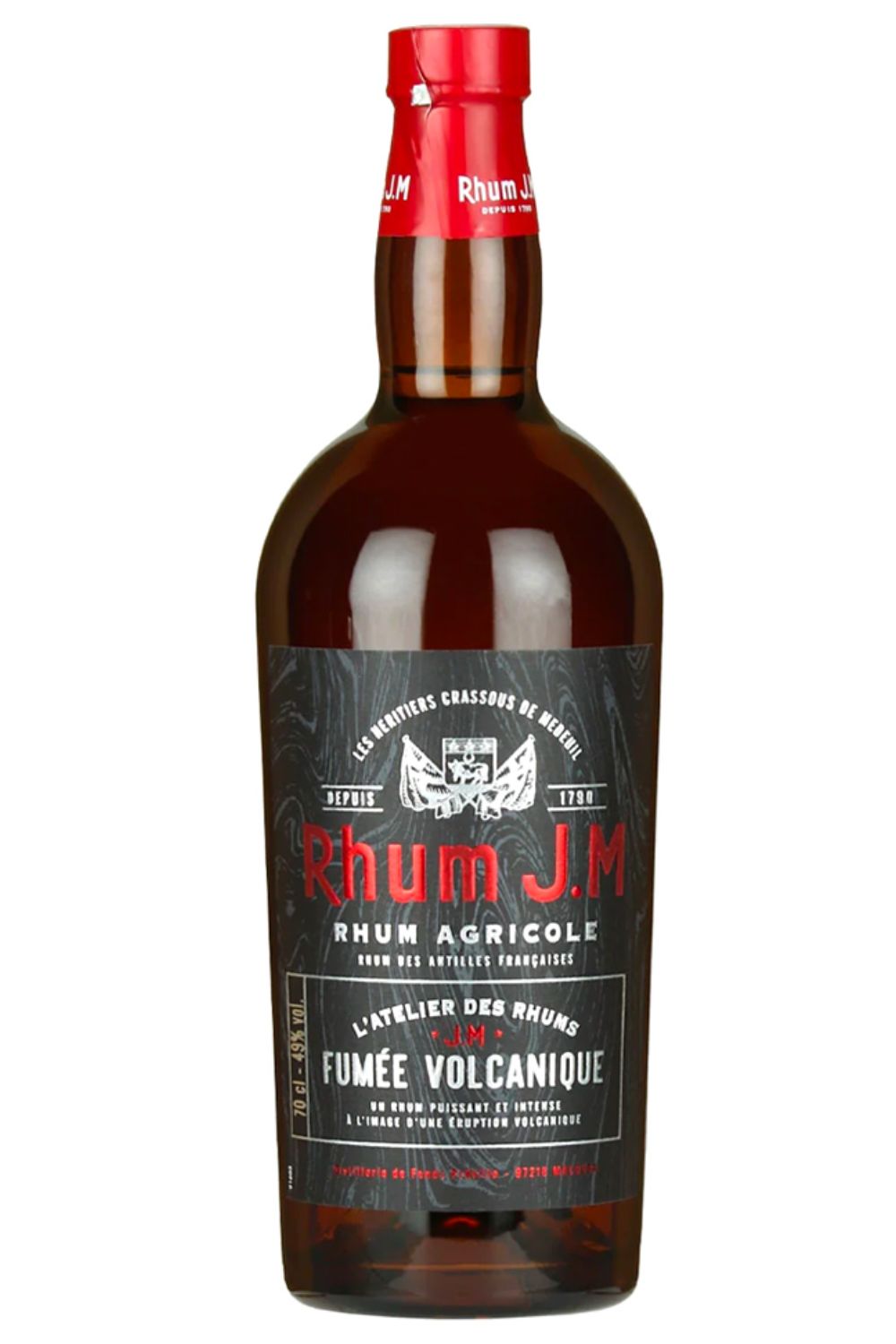 Rhum J.M Fumee Vulcanique