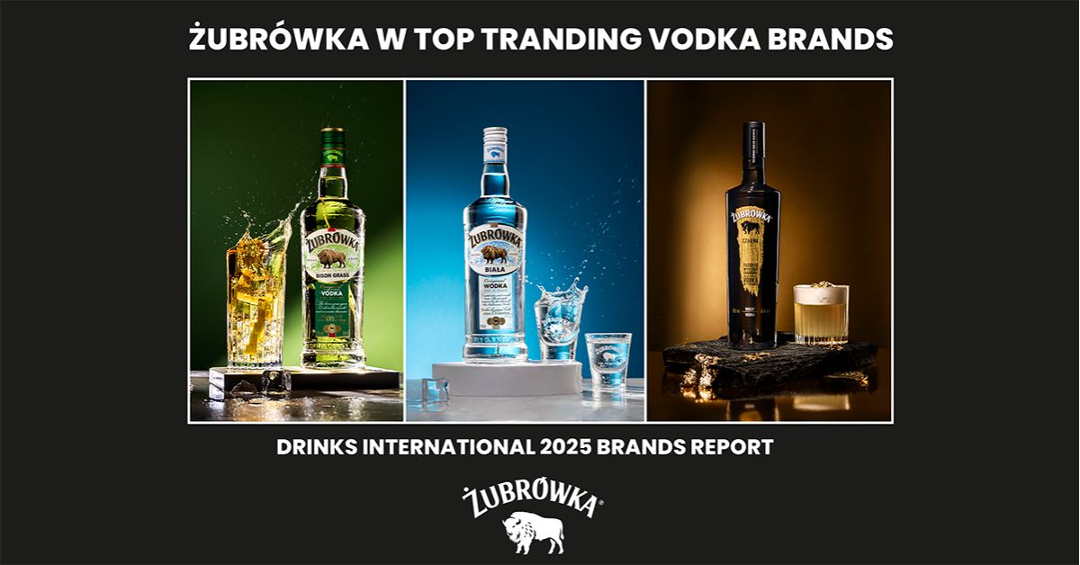 Żubrówka wśród TOP Trending Brands 2025