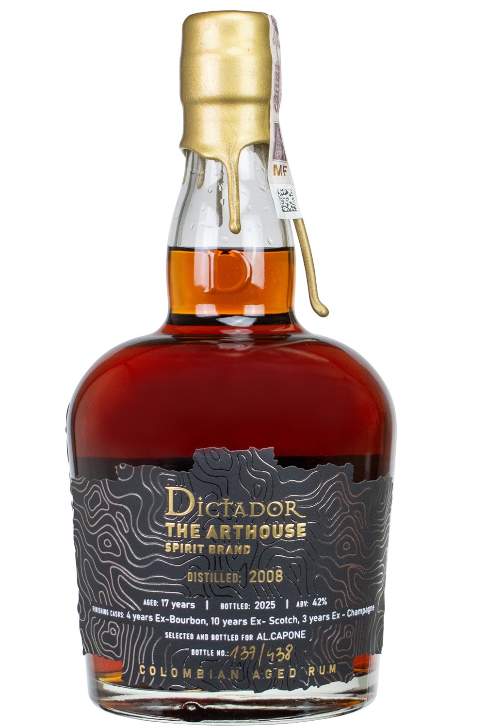 Dictador 2008 17YO Bottled for Al. Capone