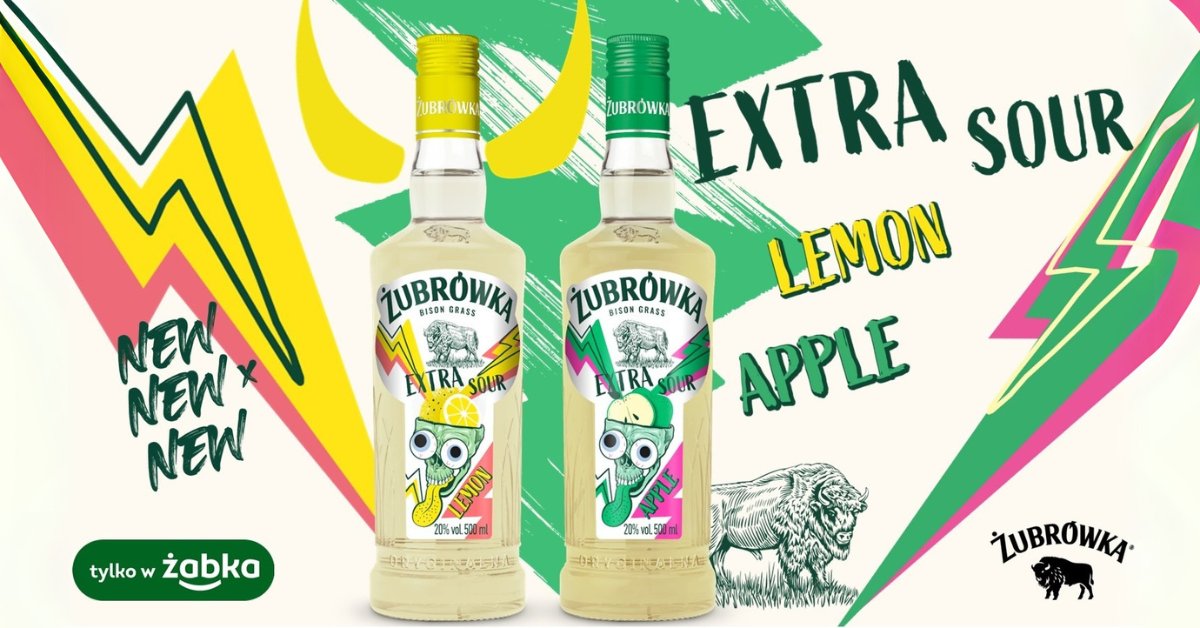 Żubrówka Extra Sour w Żabce