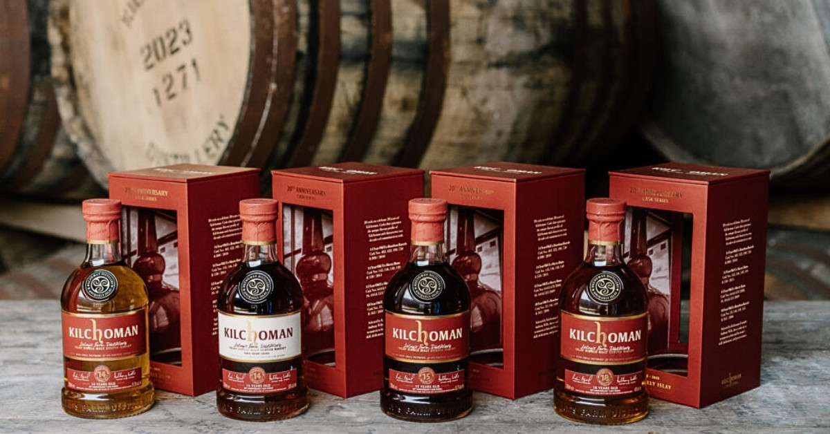 Cztery whisky na dwudziestolecie Kilchoman