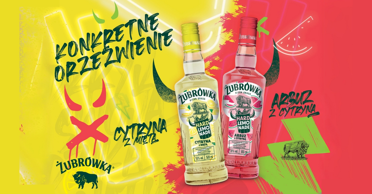 Żubrówka Hard Lemonade na lato