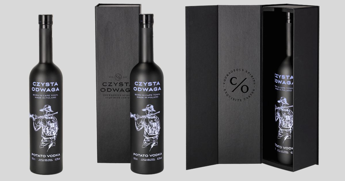 Limitowana edycja wódki ziemniaczanej Czysta Odwaga