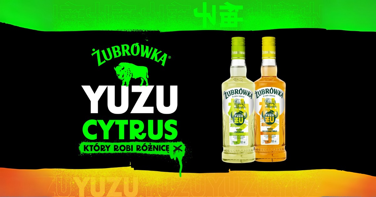 Żubrówki duet yuzu z cytrusami