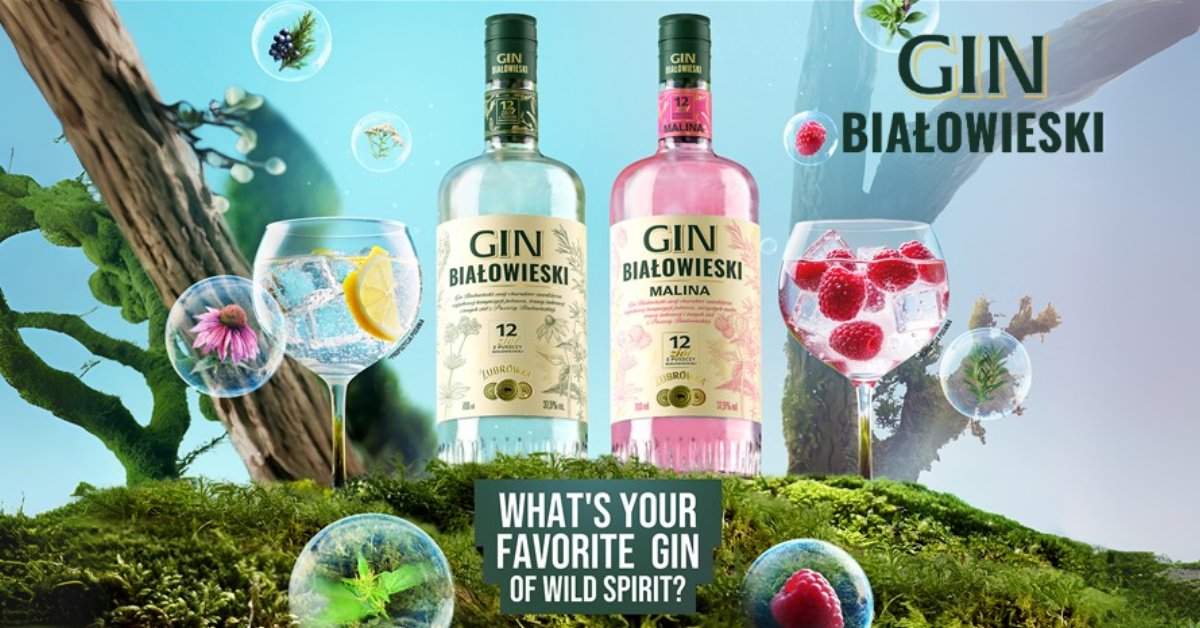 Malinowy gin od Żubrówki