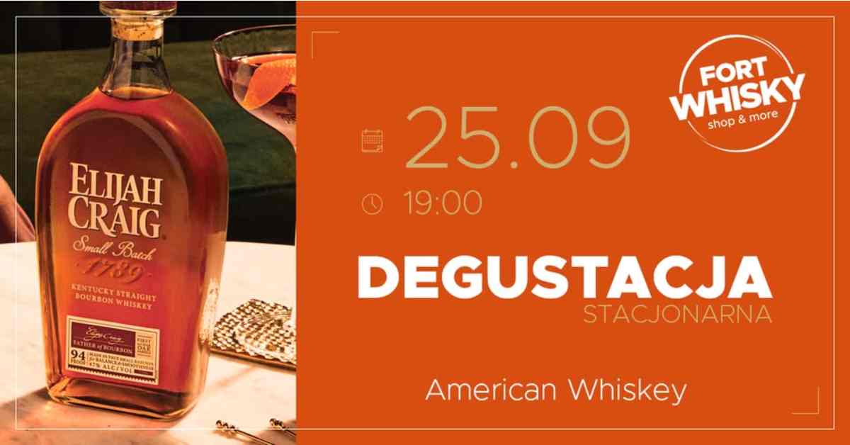 Degustacja amerykańskiej whiskey