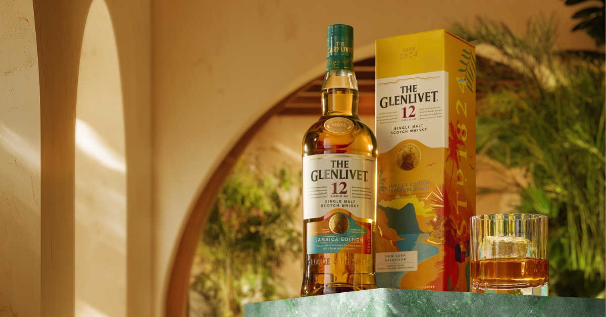 Glenlivet z beczek po rumie z Jamajki