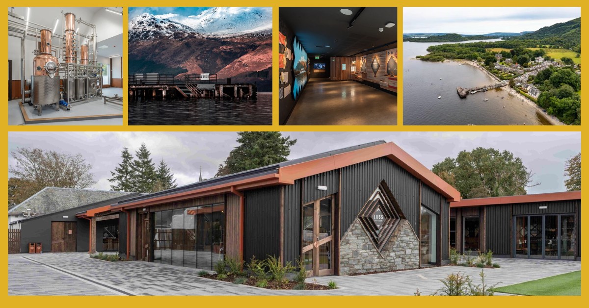 Loch Lomond z nową destylarnią w Szkocji