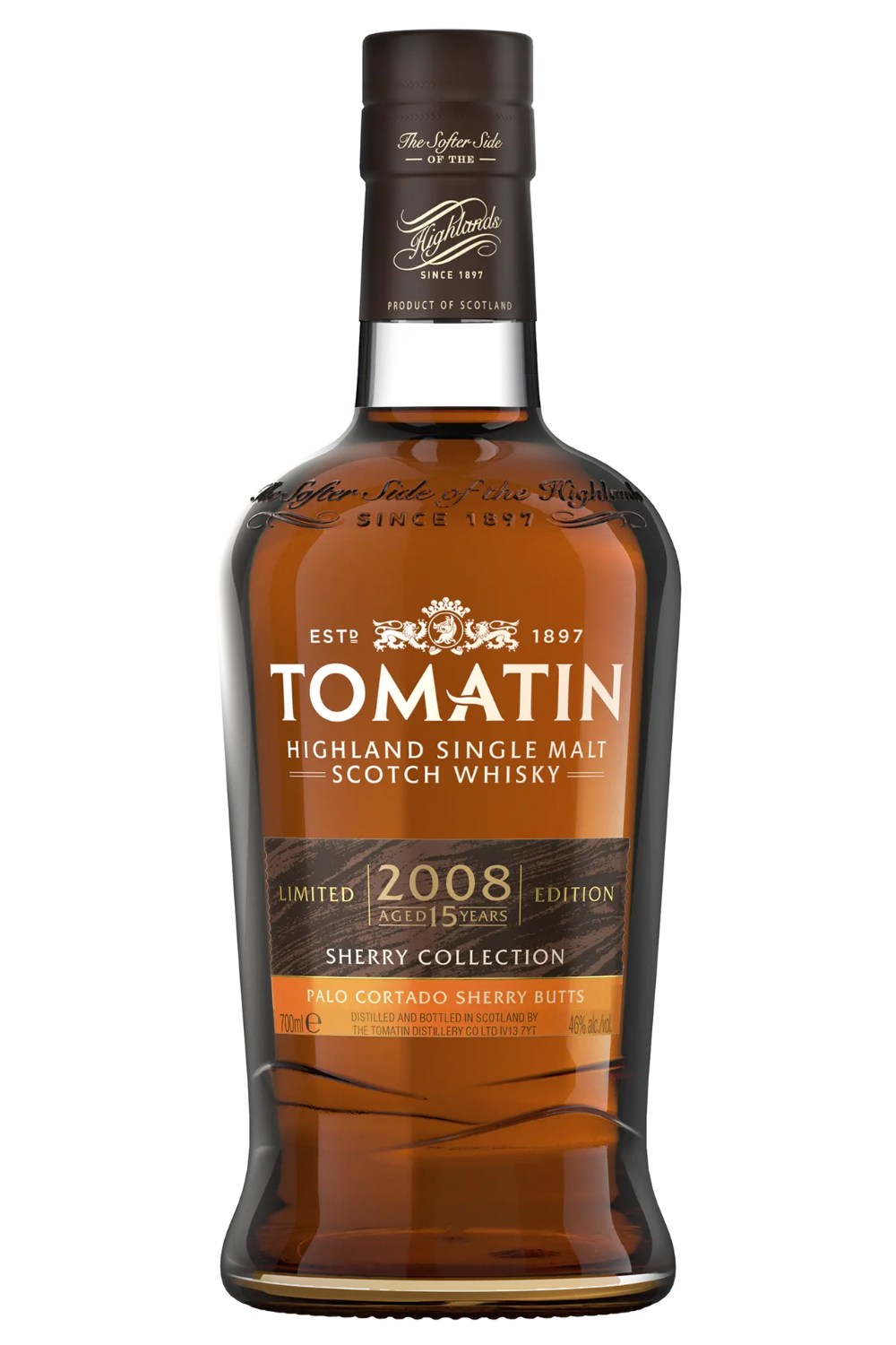 Tomatin 2008 15YO Palo Cortado Sherry Butts