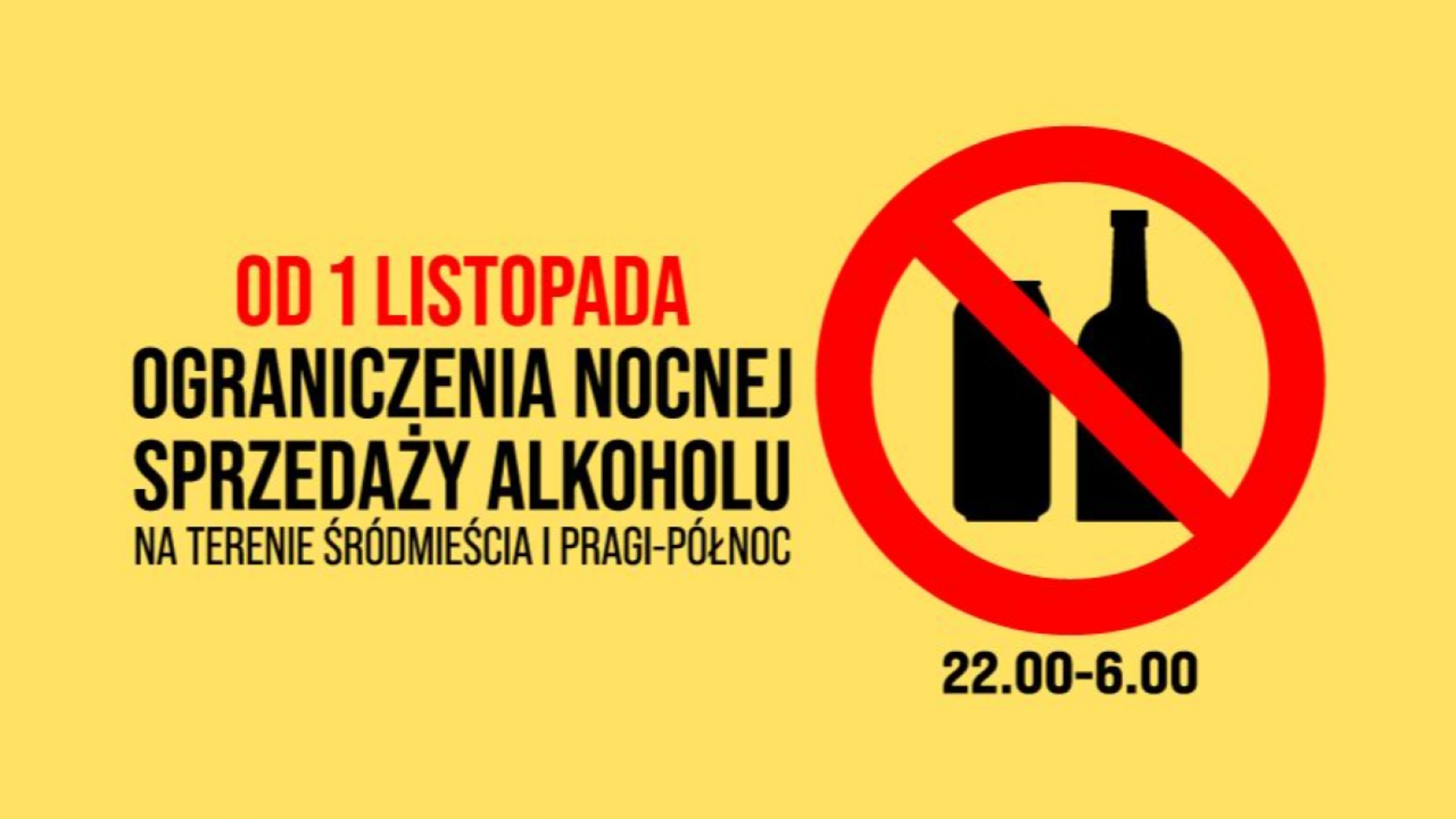 Nocne zakazy sprzedaży alkoholu