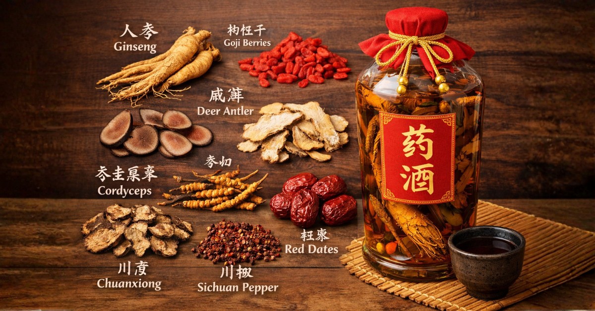 Yàojiǔ 药酒 - Spirits